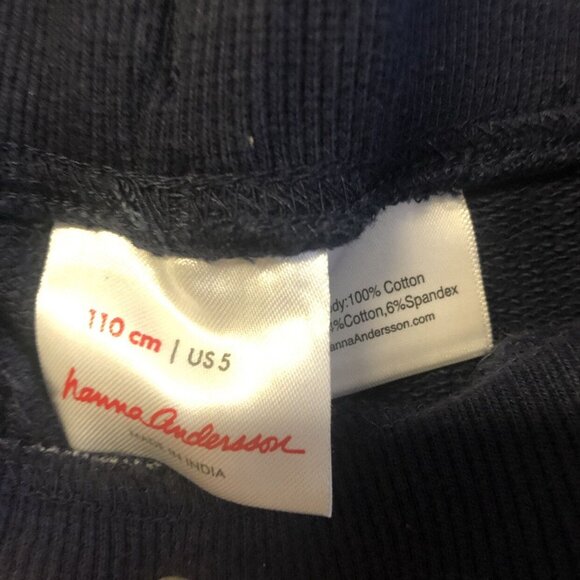 Hanna Andersson Size 110 5 Shark Shorts - Picture 3 of 5